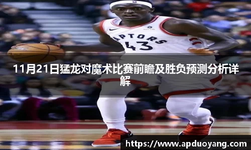 11月21日猛龙对魔术比赛前瞻及胜负预测分析详解